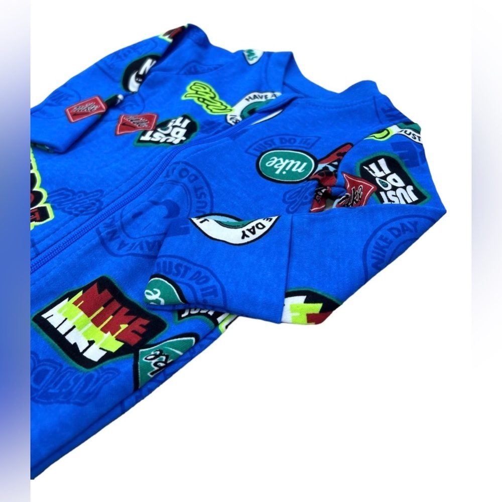 Nike Kids One Piece in Blue with Graphic Prints - Picture 2 of 4